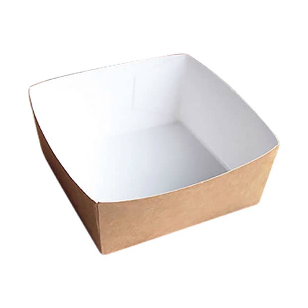 no. 2 kraft paper chicken nugget box white with brown back open square.jpg