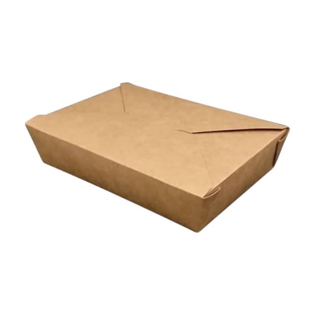 kraft paper folded top takeout box-no2.jpg