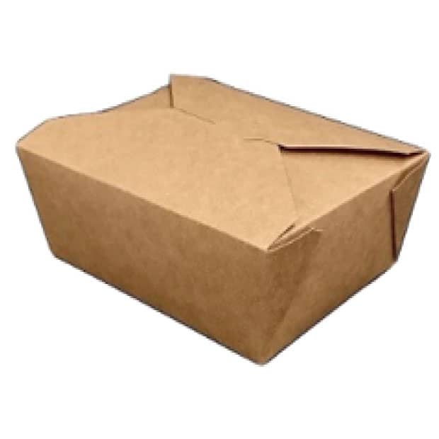 kraft paper folded top takeout box-no4.jpg