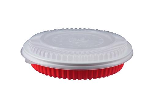0101New Year-s shallow dish-Red bottom and white inside.jpg